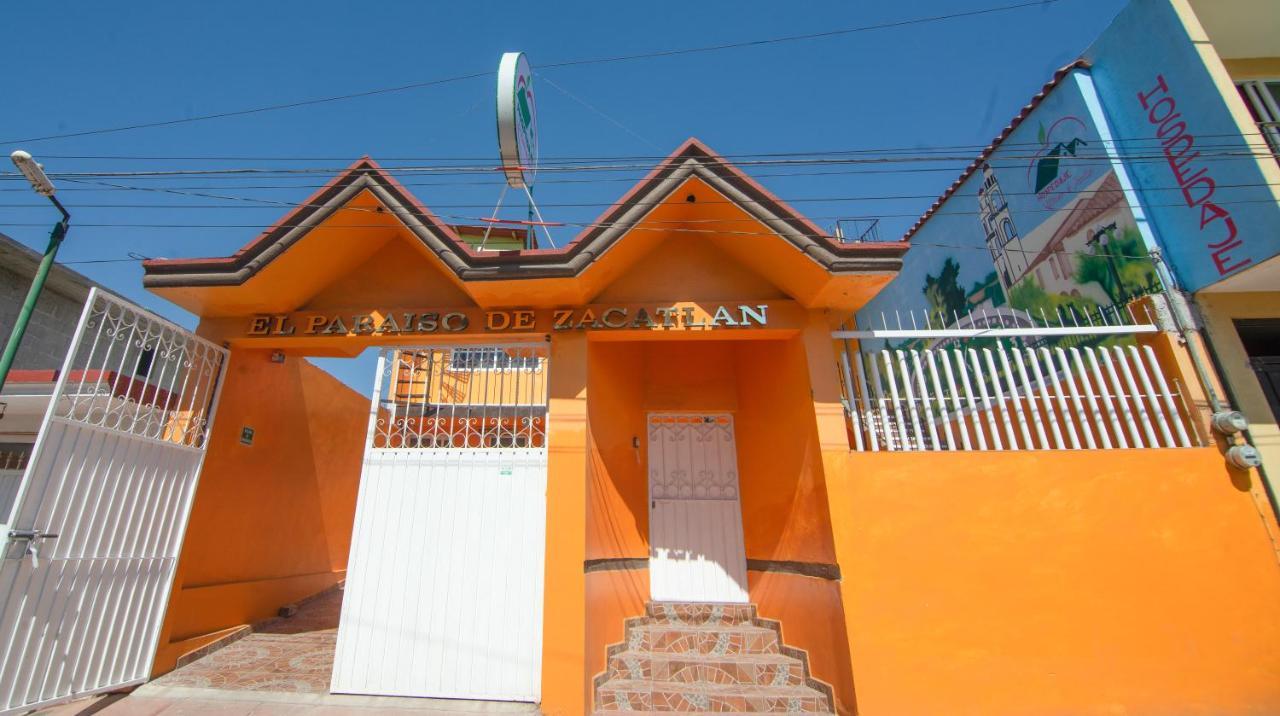 Departamento Con Jardin "El Paraiso De Zacatlan" Exteriör bild